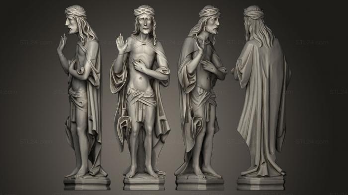 Статуи религиозные (STKRL_0050) 3D модель для ЧПУ станка